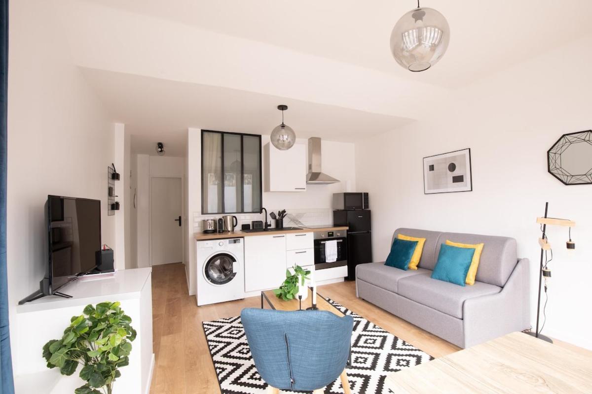 Appartement Lumineux Proche Parc De La Villette باريس المظهر الخارجي الصورة